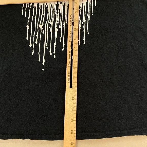 Ecko Unltd T Shirt Mens Large Rhino Puff Print Drip Y2K Streetwear Hip Hop Black - Picture 7 of 11